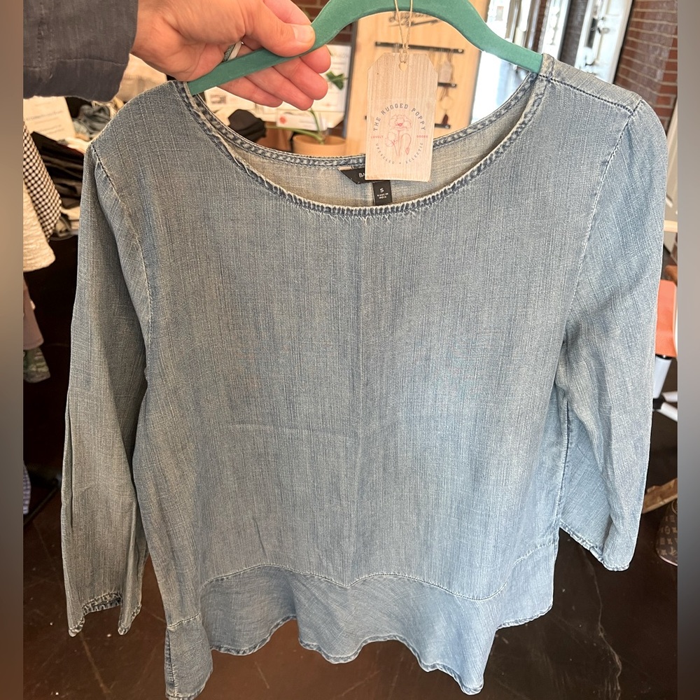 Denim Blouse from Banana Republic size S.